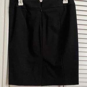 Black pencil skirt